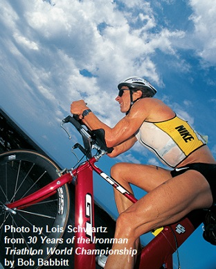 In 1995, Thomas Hellriegel went by Mark Allen like a jet and all Allen could do was hope the lead didn't get too big.